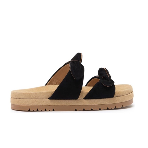 Jack Rogers Black Platform Sandals Size 8M NWT - Picture 2 of 8